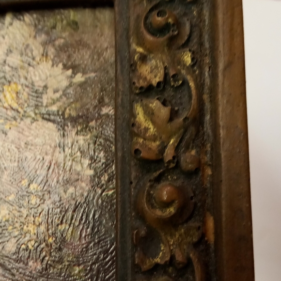 Vintage 3D Frame Still Water Floral Art Print - Picture 8 of 8